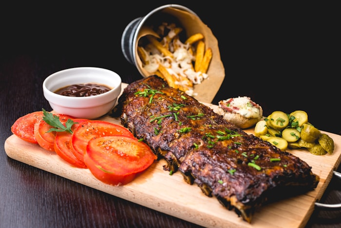 Ojo de Bife Grillado con Papas Romero